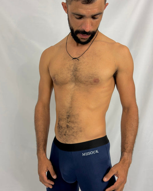 Caleçon M1 bleu (navy) - MISSOUK