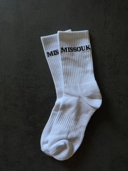 CREW SOCKS chaussettes blanches - MISSOUK