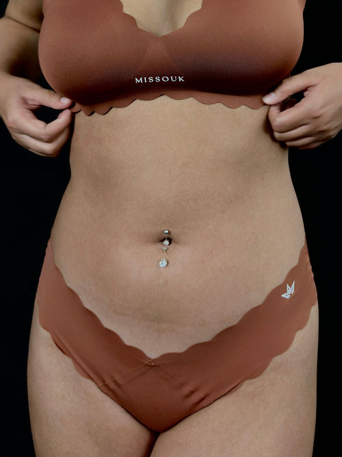 Culotte CLOUD marron (terracotta)  - MISSOUK