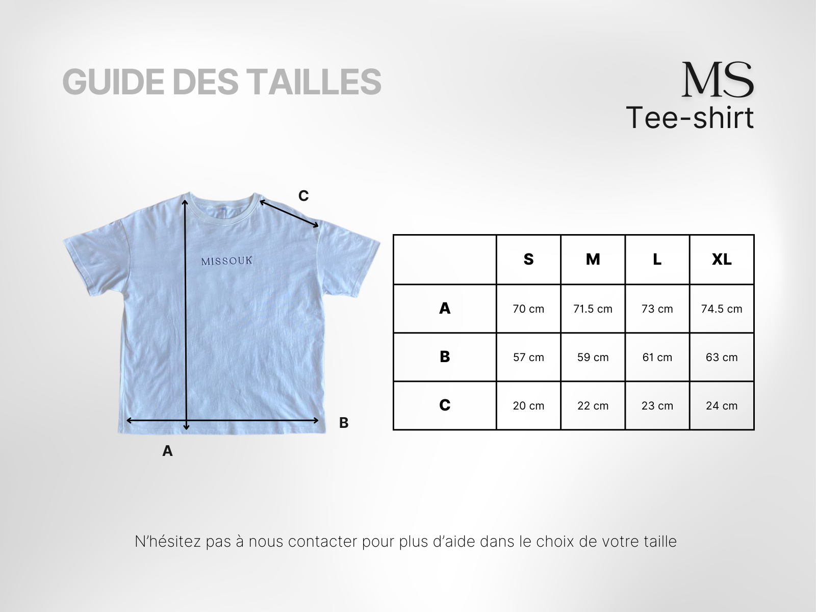 Guide des tailles