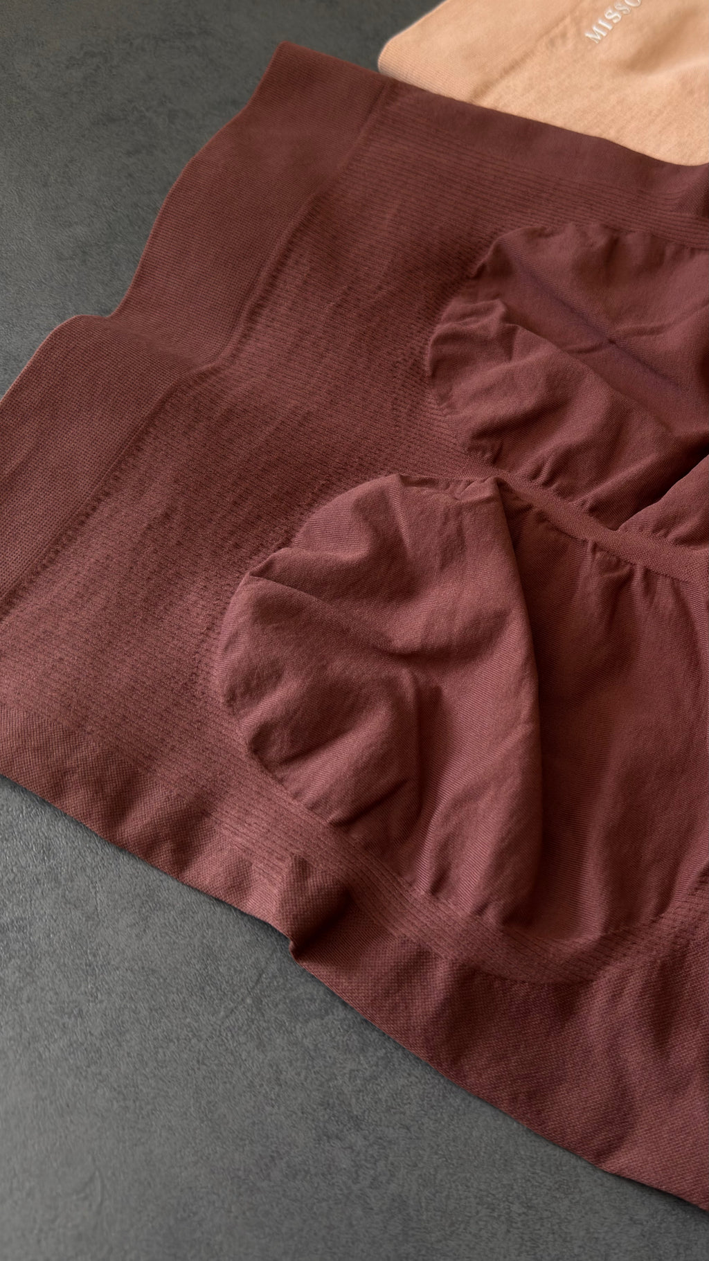Panty gainant SCULPT marron (cacao) — MISSOUK, sous-vêtement confortable La Réunion