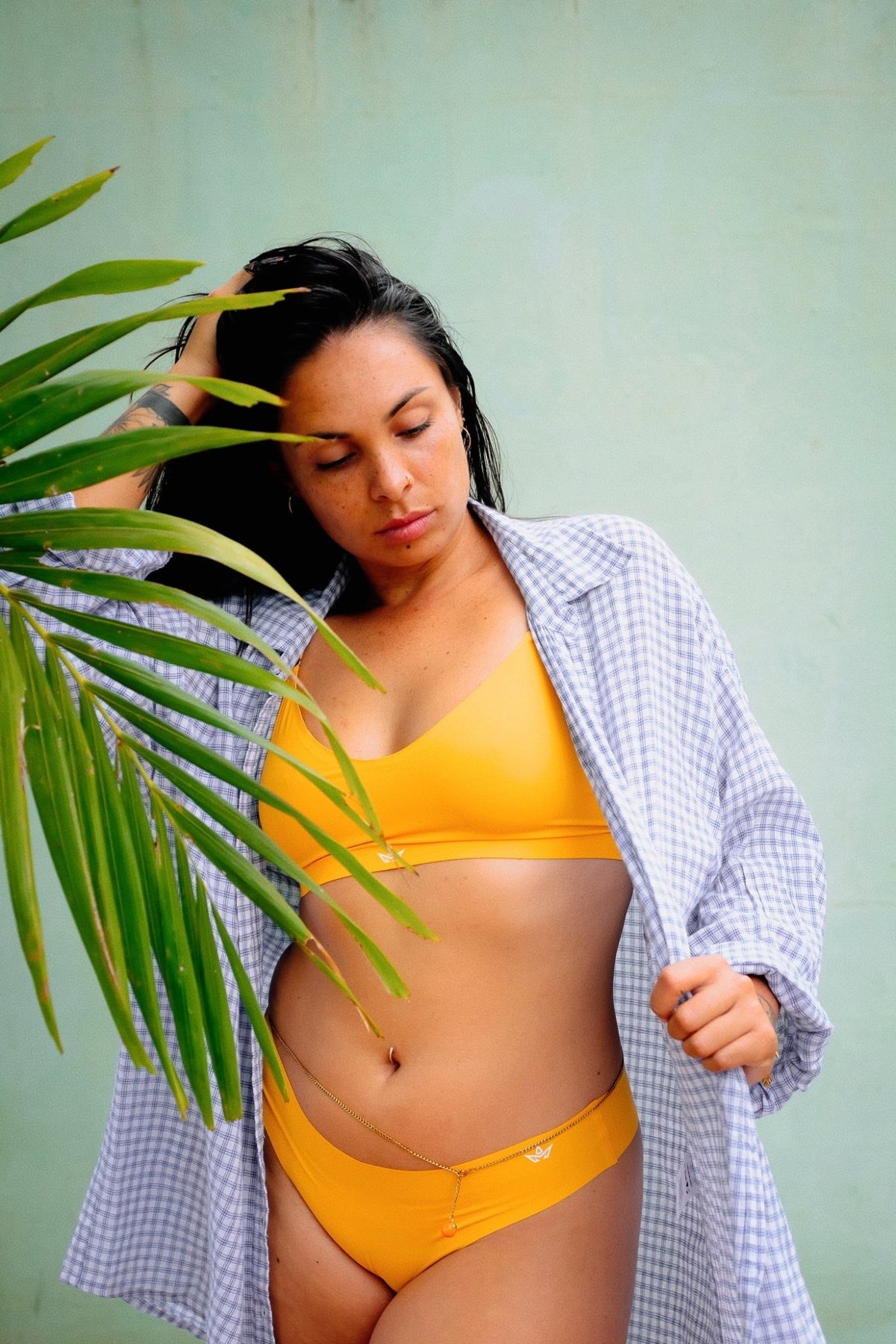 Soutien-gorge FOREVER SUMMER jaune (mango) - MISSOUK