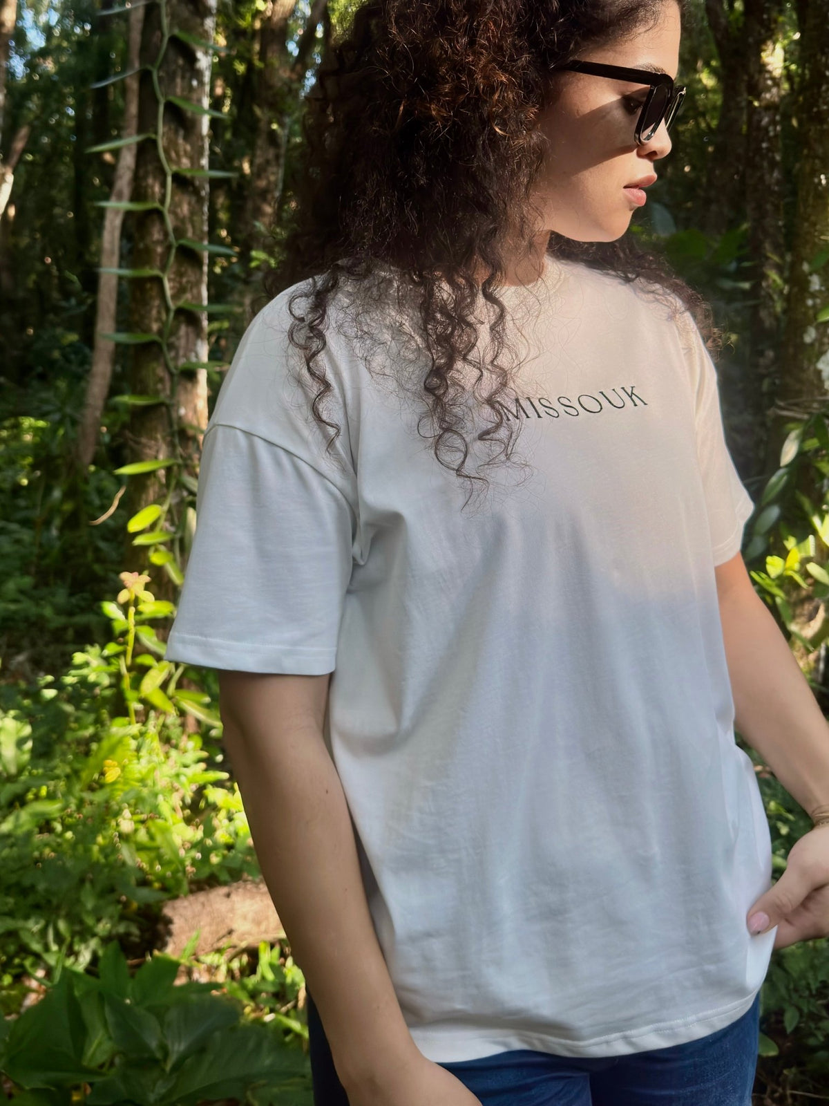 T-SHIRT MS blanc - MISSOUK